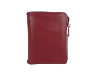 Γυναικείο πορτοφόλι σε μπορντό χρώμα με μαγνήτη - Euro