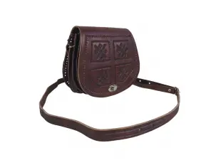 Δερμάτινη τσάντα χειρός - Hrisi