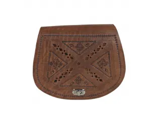 Δερμάτινη τσάντα χειρός - Mikas