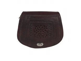 Δερμάτινη τσάντα χειρός - Nanisi