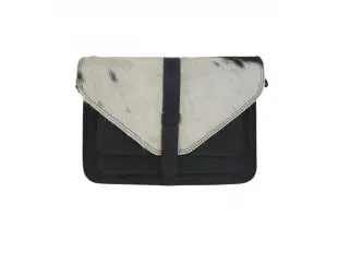 Τσάντα χειρός με φυσική γούνα