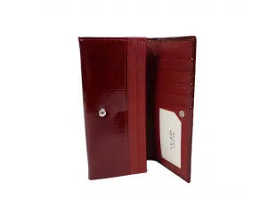 Κόκκινο λουστρίνι πορτοφόλι - Alesa