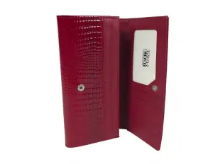 Κόκκινο λουστρίνι πορτοφόλι - Tedia