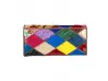 Πολύχρωμο δερμάτινο πορτοφόλι