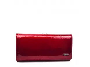 Πορτοφόλι από λουστρίνι με εξωτερικό κλιπ