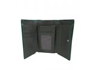 Πορτοφόλι από πράσινη λάκα - Emas