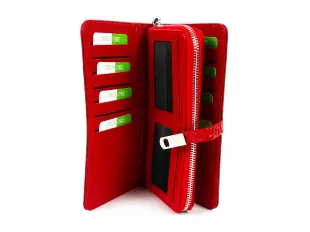 Γυναικείο τσαντάκι με λάκα και μαγνήτη - Arietti