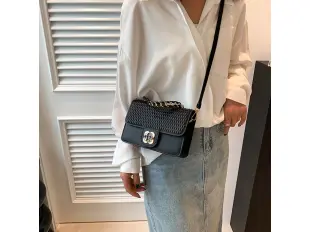 Μαύρη τσάντα χειρός - Elanika