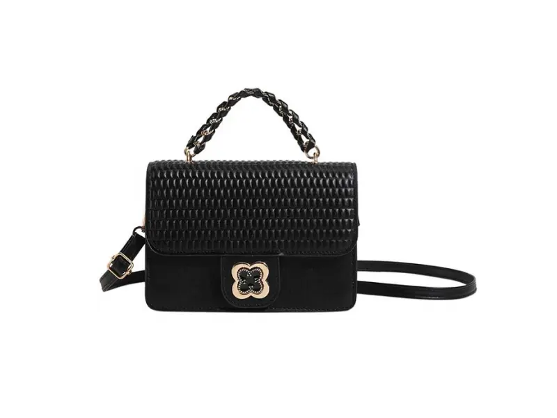 Μαύρη τσάντα χειρός - Elanika Μαύρη τσάντα χειρός - Elanika