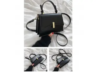 Μαύρη τσάντα χειρός - Kolisa