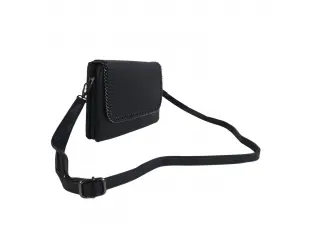 Μαύρη τσάντα χειρός - Stela