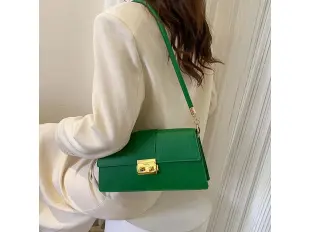 Πράσινη τσάντα χειρός - Teria