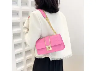 Ροζ τσάντα χειρός - Teq