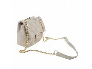 Σκούρο μπεζ τσαντάκι χειρός - Mona