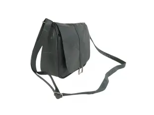 Μικρή δερμάτινη τσάντα σε πράσινο χρώμα - Emai