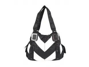 Ασπρόμαυρη τσάντα - Beria Ασπρόμαυρη τσάντα - Beria