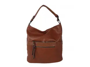 Καφέ τσάντα χειρός - Katina