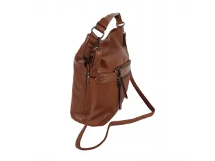 Καφέ τσάντα χειρός - Katina