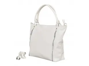 Λευκή τσάντα χειρός - Leans