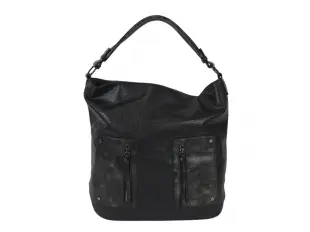 Μαύρη τσάντα χειρός - Leanis