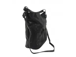 Μαύρη τσάντα χειρός - Leanis