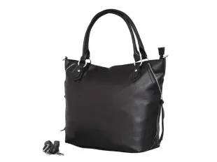 Μαύρη τσάντα χειρός - Μελίνα