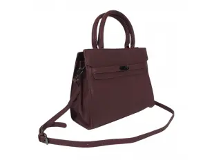 Γυναικεία τσάντα χειρός σε μπλε χρώμα - Deria