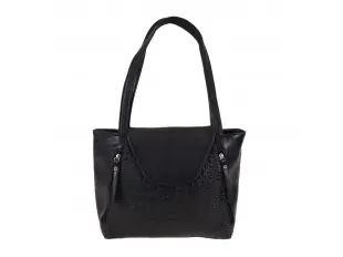 Μαύρη γυναικεία τσάντα - Katris