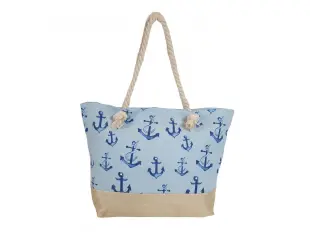 Μπλε τσάντα θαλάσσης - Esmana