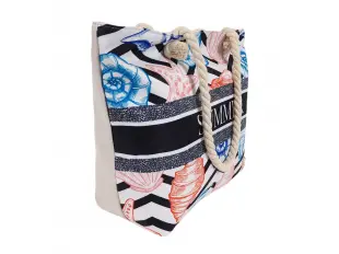 Τσάντα θαλάσσης με κοχύλια - Καλοκαίρι