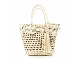 Μοντέρνα τσάντα από ρατάν - Nansi