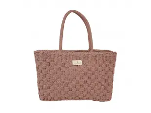 Ροζ τσάντα από ρατάν - Emona