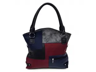 Πολύχρωμη τσάντα patchwork