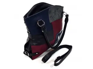 Πολύχρωμη τσάντα patchwork