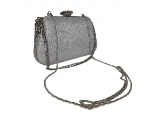 Ασημένια επίσημη τσάντα - Melini