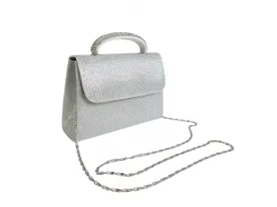 Ασημένια επίσημη τσάντα - Trea