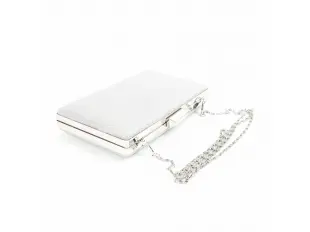 Ασημένια βραδινή τσάντα - Μάιος