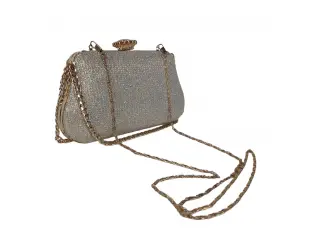 Χρυσή επίσημη τσάντα - Melini