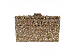 Χρυσή επίσημη τσάντα - Noemi