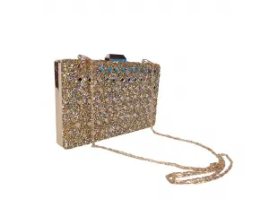 Χρυσή επίσημη τσάντα - Noemi