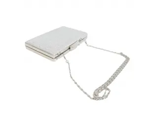 Κομψή ασημένια τσάντα - Meri