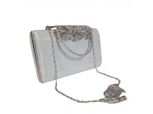 Λευκή επίσημη τσάντα - Merina