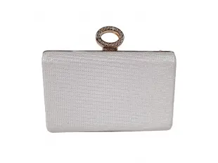 Λευκή επίσημη τσάντα - Nisaq