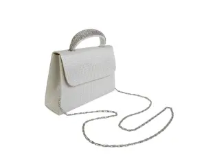 Λευκή επίσημη τσάντα - Trea