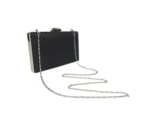 Μαύρη επίσημη τσάντα - Teina