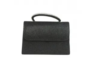 Μαύρη κομψή τσάντα - Trea