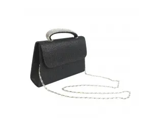 Μαύρη κομψή τσάντα - Trea