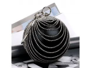 Μαύρη σφαιρική τσάντα - Amaterasu