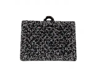 Μαύρη τσάντα με γκλίτερ - Emma Μαύρη τσάντα με γκλίτερ - Emma