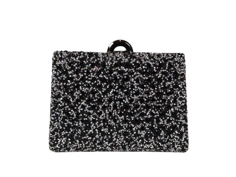 Μαύρη τσάντα με γκλίτερ - Emma Μαύρη τσάντα με γκλίτερ - Emma